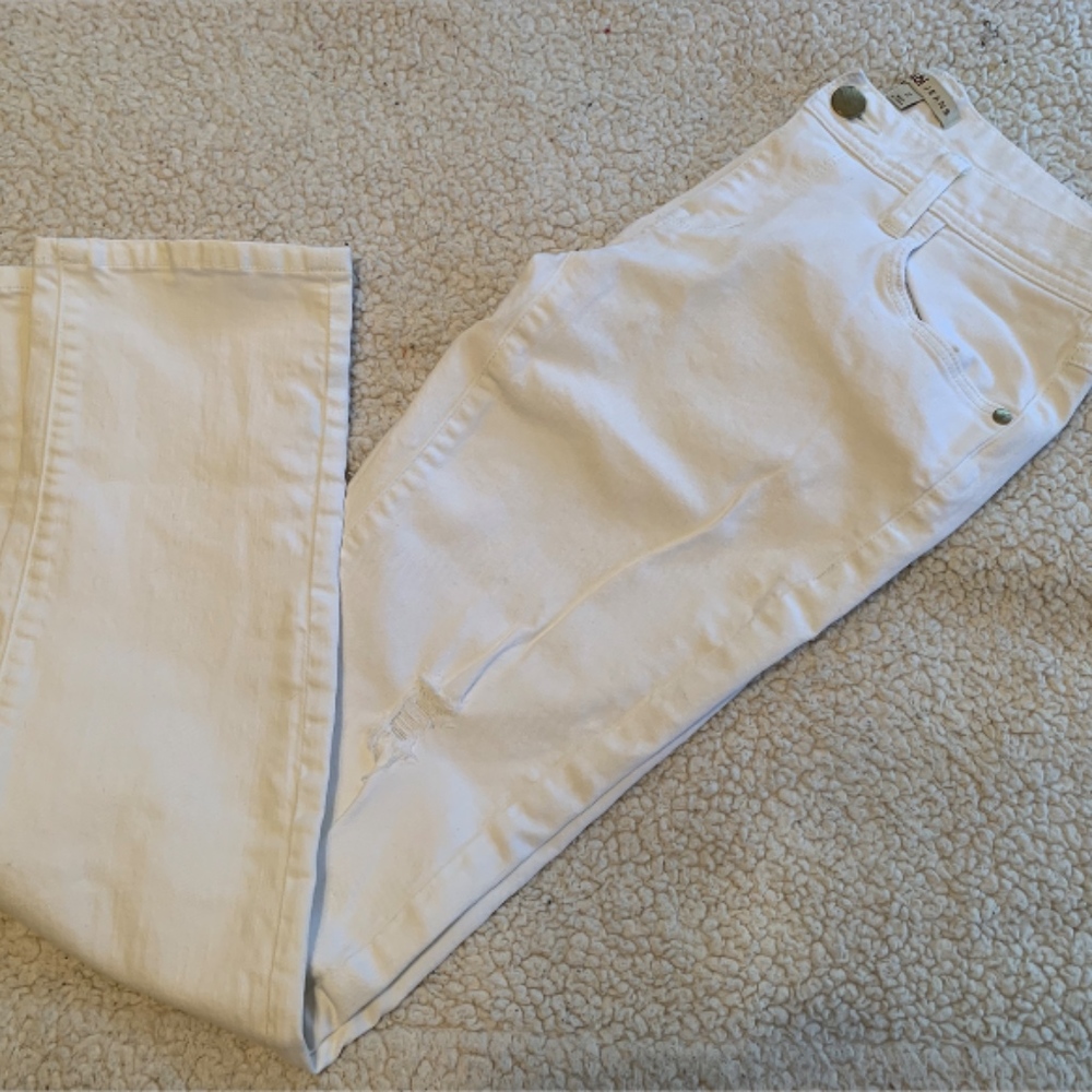 White CAbi Jeans